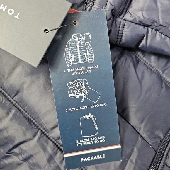 🆕Tommy Hilfiger Men's Down Quilted Packable Puffer Jacket XXL NWT Retail $195 - Picture 10 of 16